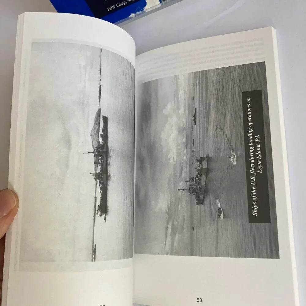 Lot 2 WWII Books: My Navy Experience 1943-1946 & Prisoner of War